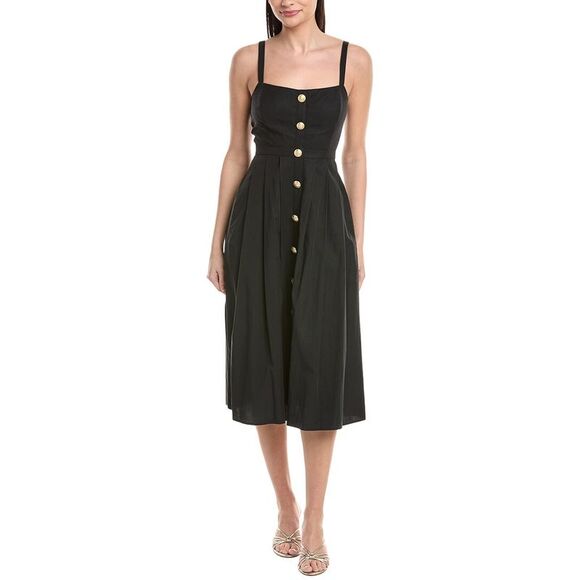 L’AGENCE Dresses & Skirts - L’Agence Womens L'agence Esmeralda Midi Dress, Black